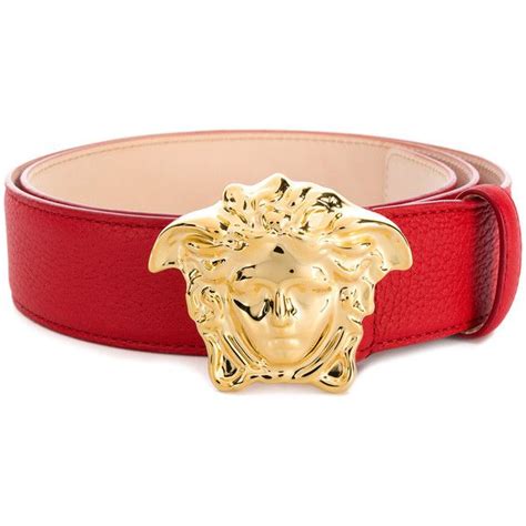 red versace belt mens